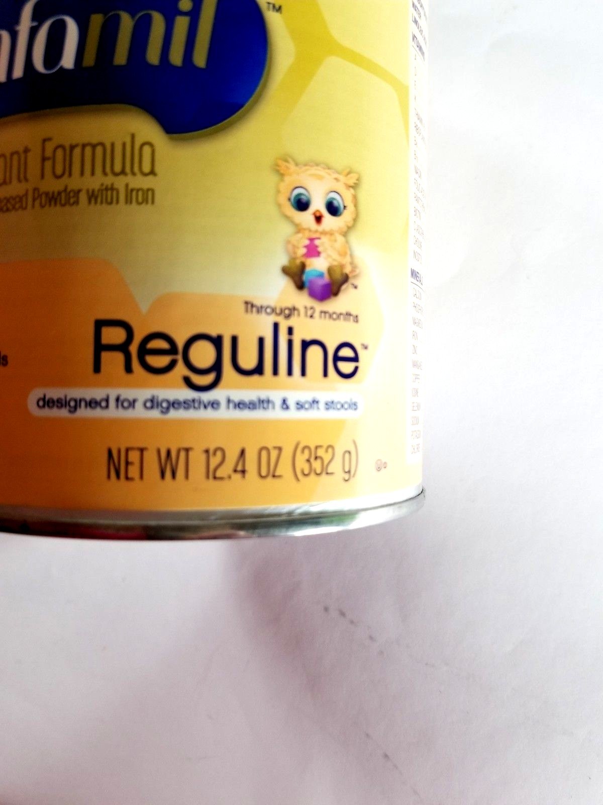 Enfamil Infant Formula Reguline 12.4 oz Can Expired March 2019