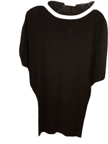 TSUMORI CHISATO NWOT BLACK & WHITE KNIT BUTERFLY TONIQUE TSUMORI CHISATO NWOT BLACK & WHITE KNIT BUTERFLY TONIQUE