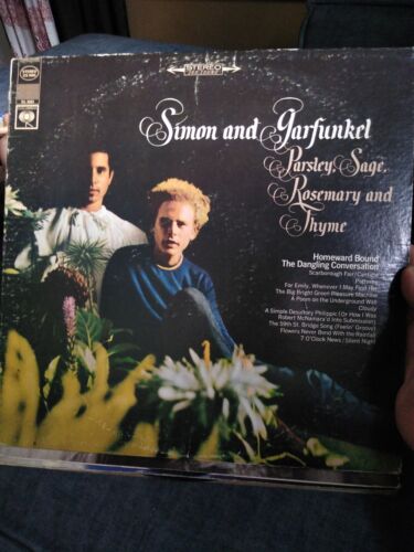 Simon And Garfunkel - Parsley, Sage, Rosemary and Thyme Vinyl LP - 1966 | eBay Simon And Garfunkel - Parsley, Sage, Rosemary and Thyme Vinyl LP - 1966 | eBay