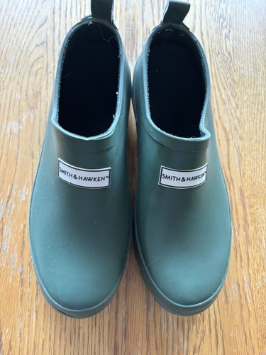 Smith & Hawkins Olive Gardening/Rain Slip On Boots-Cushioned