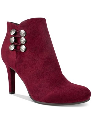 

Женские бордовые ботильоны RIALTO стрейч с пуговицами и акцентом Cairo Stiletto, Burgundy, CAIRO R8458