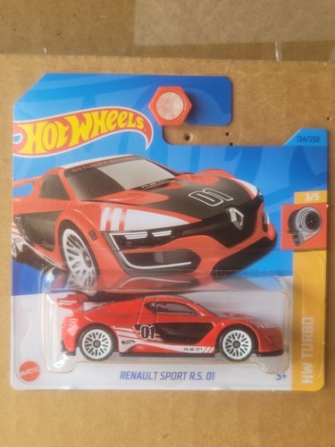 Hot Wheels 2023 - RENAULT SPORT RS 01 [RED] NEAR MINT CARD