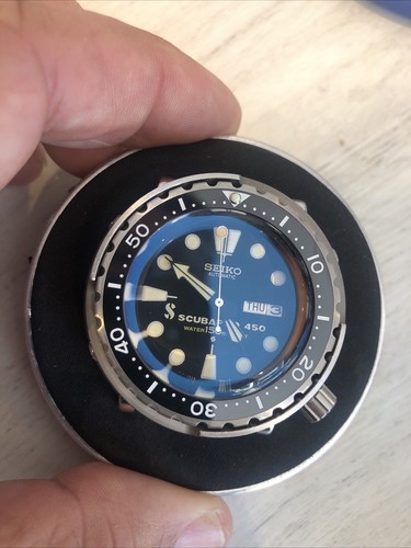 NEW SEIKO SCUBAPRO 450 SUWA DAY DATE DIAL 6306 7000 DIVERS NEW SEIKO SCUBAPRO 450 SUWA DAY DATE DIAL 6306 7000 DIVERS