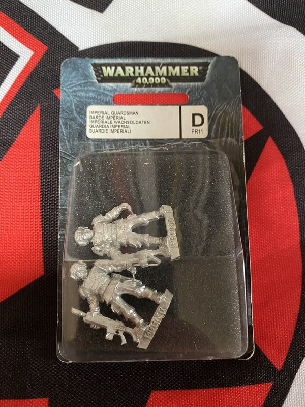 Warhammer 40k - Astra Militarum - Imperial Guardsman - Guardsmen - Wachsoldaten