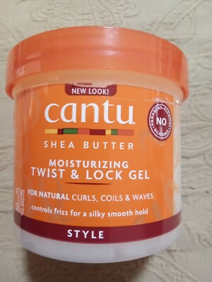 Cantu Shea Butter Natural Hair Moisturizing Twist & Lock Gel 13 oz
