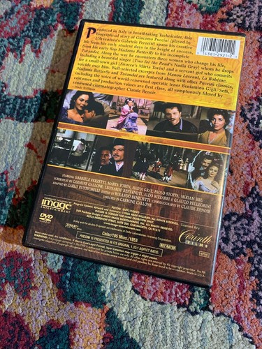 Puccini ~ DVD  Sergio Tofano,Myriam Bru,Paolo Stoppa,Nadia Gray,Marta Toren,Gabr