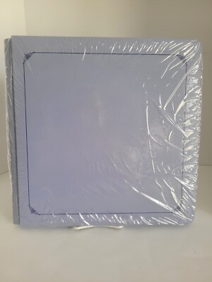 Creative Memories 12X12 Light Blue/Tanzanite(?) Coverset Old Style No Pages NIP