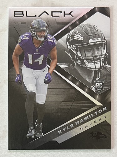 2022 Panini Black Kyle Hamilton #108