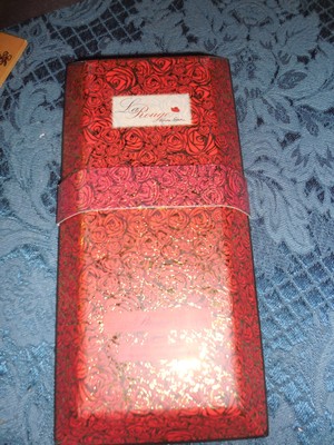 NEW LA ROUGE PICTURA PREMIERE COLLECTION NOTE PAD AND HARD TRAY LACQUAR RED NEW