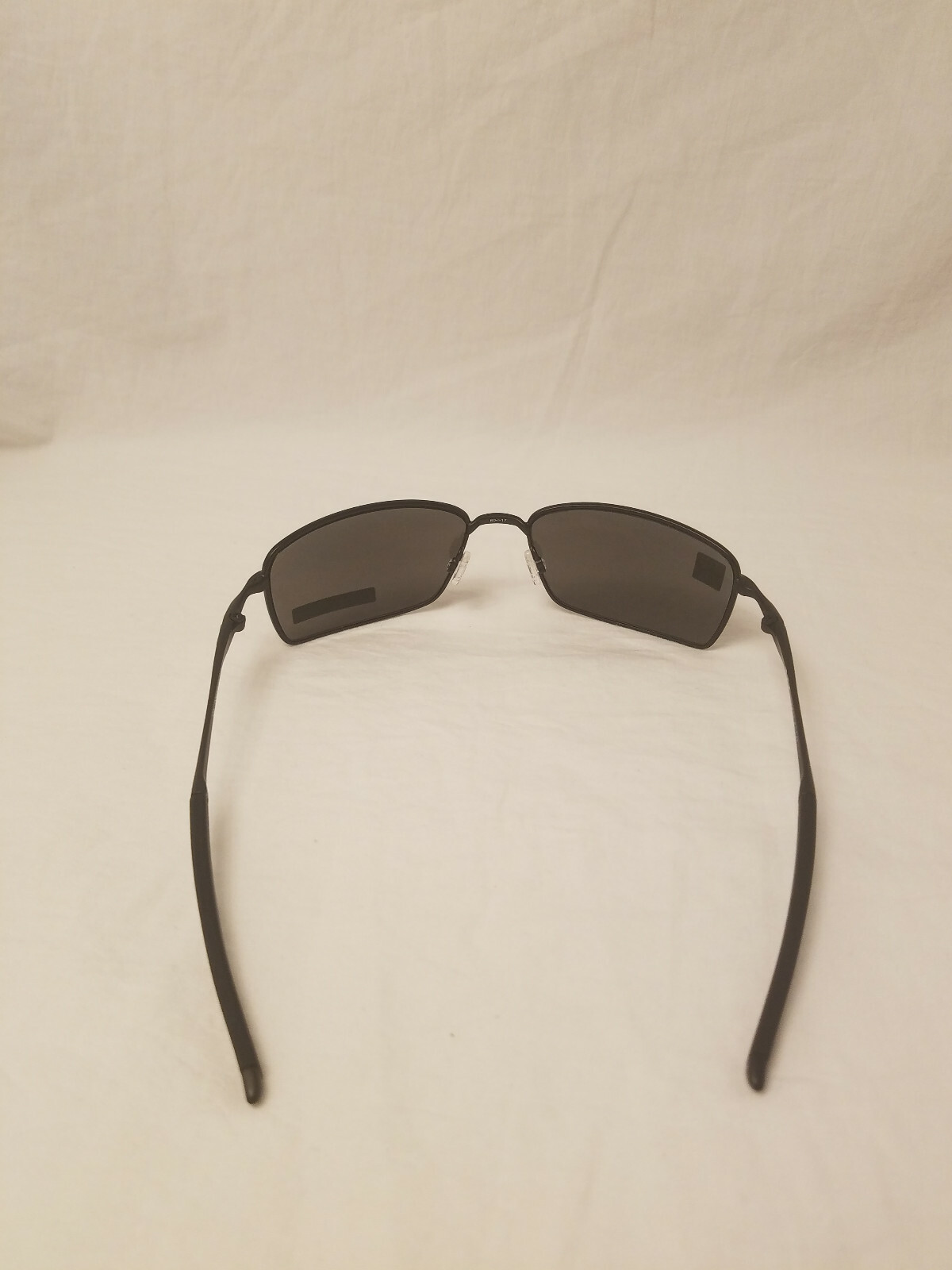AUTHENTIC OAKLEY SQUARE WIRE Matte Black/Black Prizm Polarized Lens, OO4075-12