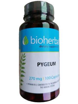 Pygeum 270 mg,100% natural product ,Men's Health Prostate Function,Libido-100cap