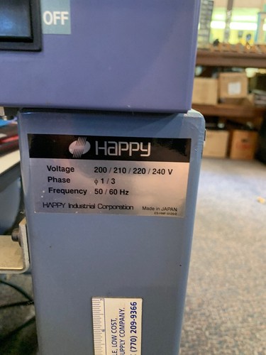 Happy embroidery machine (4 heads) As Is Must Pick Up