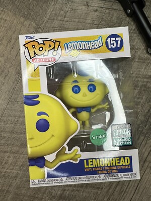 Funko POP! Ad Icons: Lemonhead (Scented) #157 (2022 Funkon Exclusive)