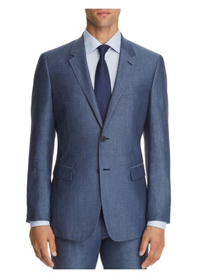 

THEORY Мужской однобортный пиджак Slim Fit Chambers синего цвета 40 л, Синий