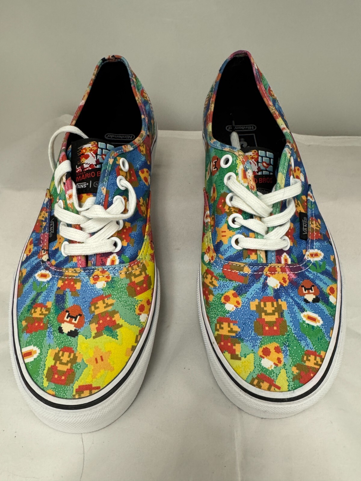 Mari Vans Nintendo x Authentic 'Super Mario Bros' Men's 9.5 NEW