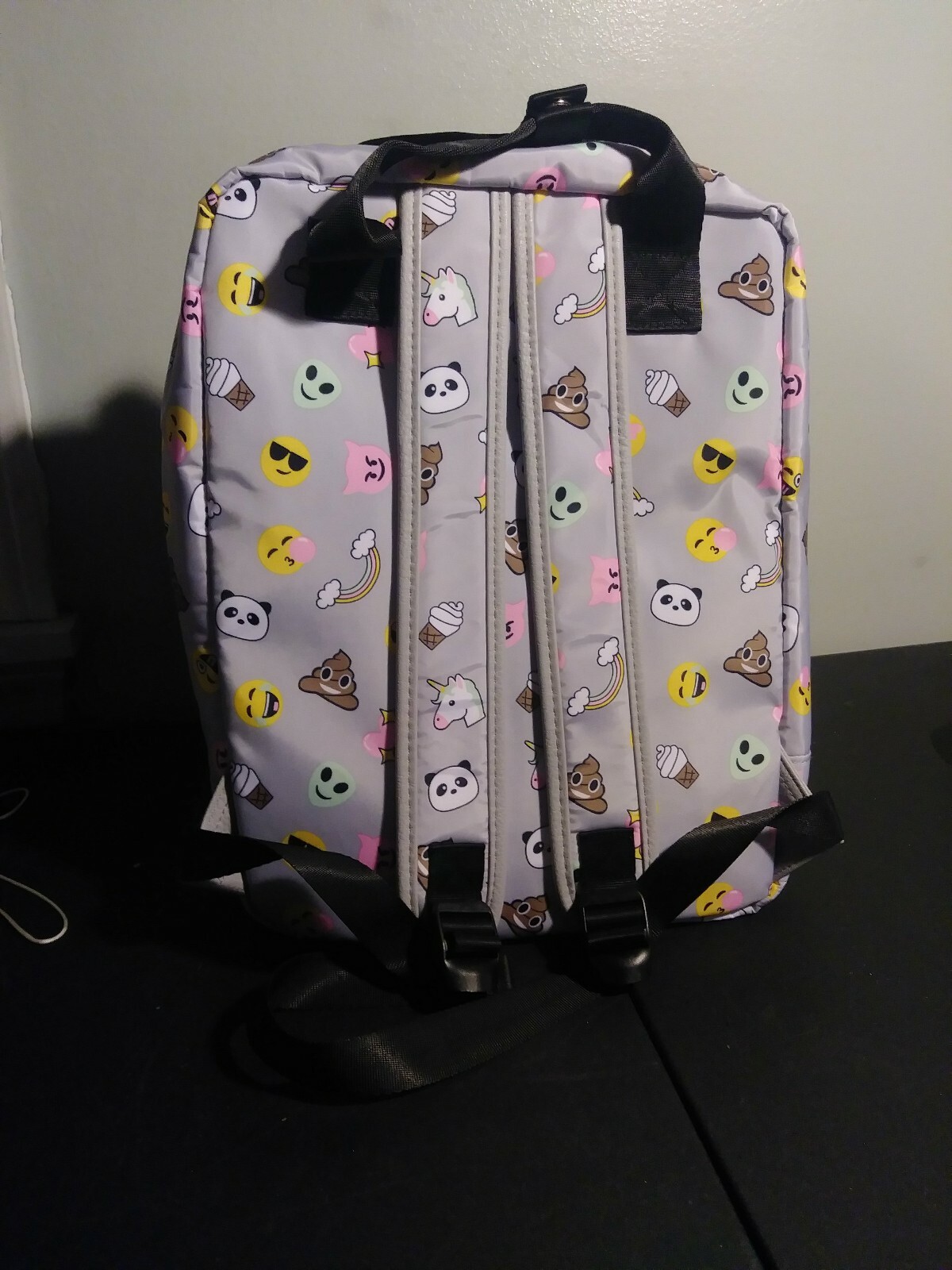 no boundaries square nylon backpack