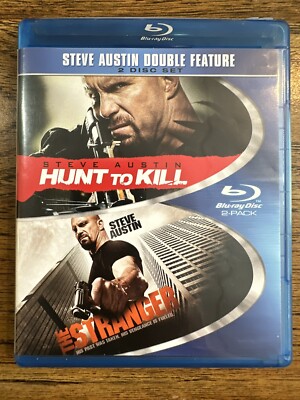 Hunt To Kill / The Stranger Blu-ray 2 Disc Set Action Stone Cold Steve Austin