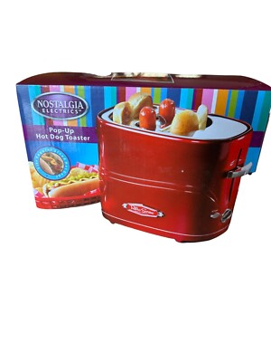Hot Dog Bun Toaster Vintage Pop Up Cooker Retro Series Nostalgia Electronics