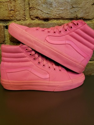 Vans Sk8 Hi Hot Pink Womens 7 Mens 5.5 