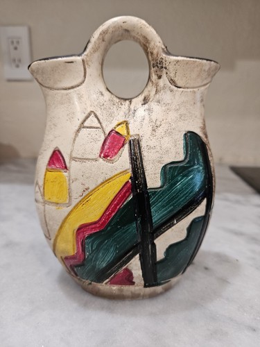 ネイティブアメリカン インディアン 伝説の結婚式の花びん ネイティブアメリカン インディアン 伝説の結婚式の花びん 工芸品