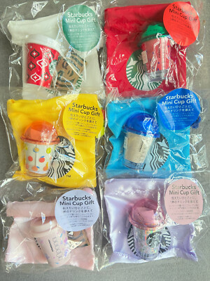 starbucks mini cup gift Japan limited(with one small bag and one small cup )