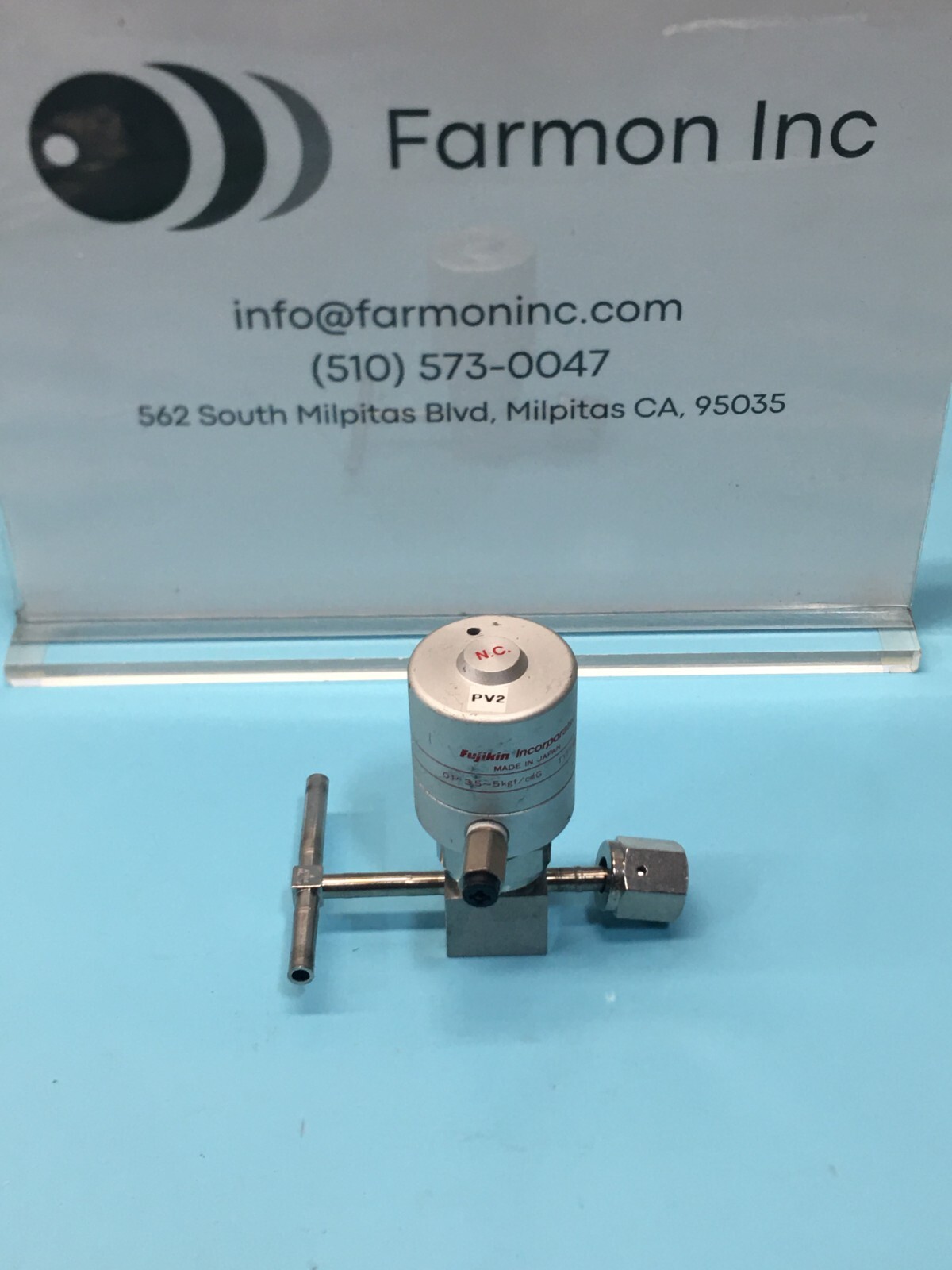Fujikin 38842 Valve, N.C., 316L-P, 173245