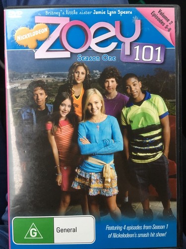 Zoey 101 Series/ Season 1 Volume 2 Episodes 5-8 DVD Aus Region 4