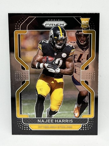 2021 Panini Chronicles Najee Harris Prizm Black #6 Rookie RC