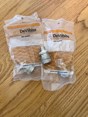 DeVILBISS P-HC-4100 Quick Disconnect Hose Fitting NEW IN BAG (3PCS/LOT)