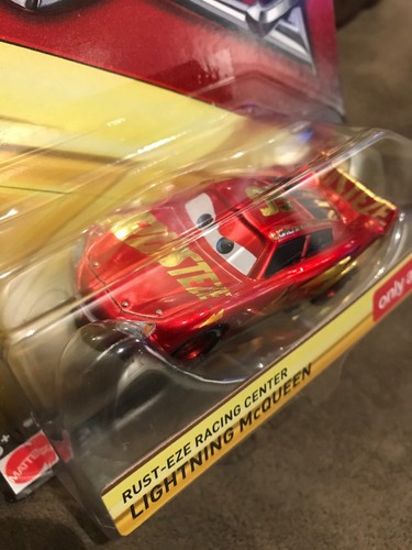 Disney Pixar Cars Target Exclusive Lightning McQueen (Rust-Eze Racing Center)