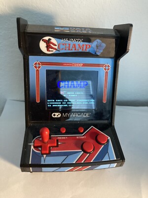 Mini Arcade My Arcade Karate Champ Retro Arcade Game TESTED Data East