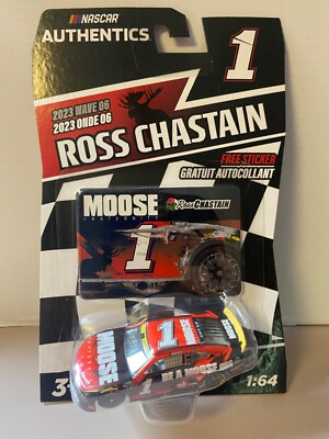 Ross Chastain 1/64 #1 Moose Chevy Race Win