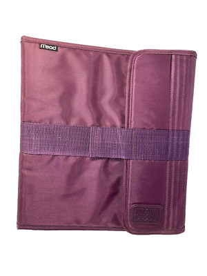 Vintage Mead Trapper Keeper XL Maroon Binder 1980's With 2 Folders Vintage Folde