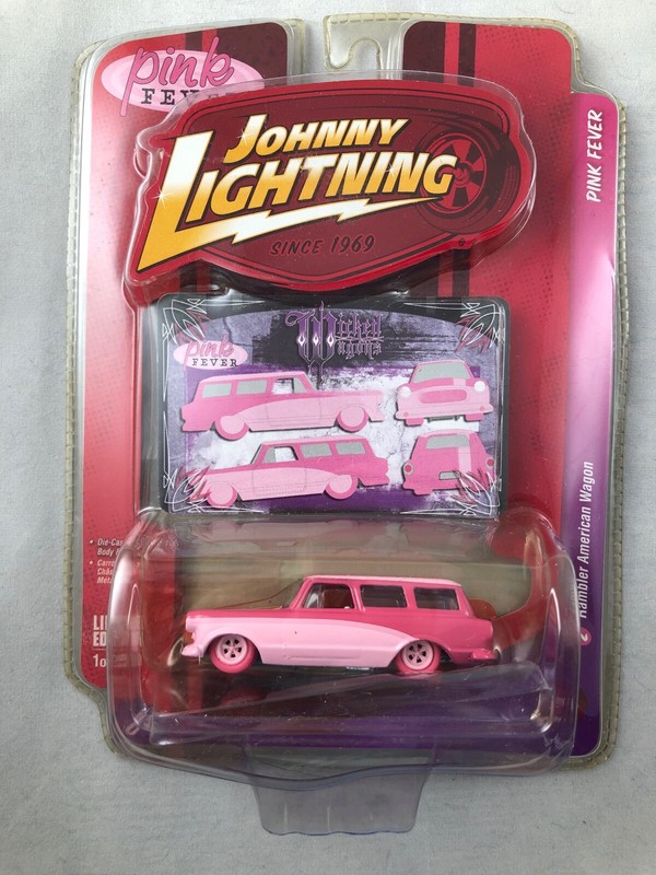 Johnny Lightning Pink Fever Rambler American Wagon