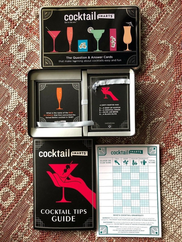 Cocktail Smarts Learn How to Make Cocktails Drinks Game Learn