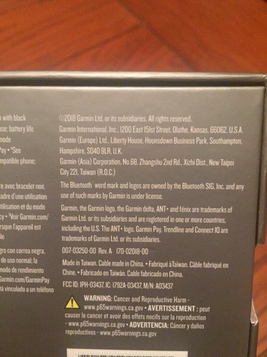 Garmin fenix 5 Plus 47mm Sapphire Multisport GPS Watch Black/Black Band