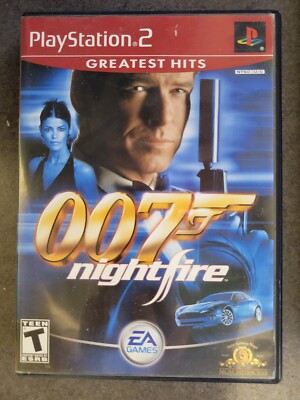 007 NightFire James Bond (PlayStation 2, EA Games, 2003) **Complete**