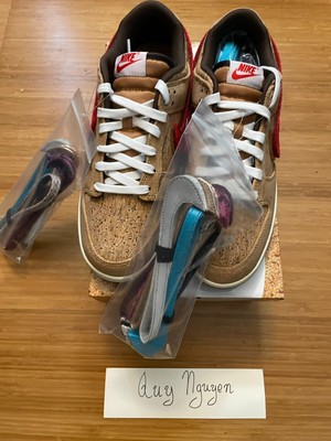 Nike Dunk Low SP x CLOT Cork Size 9 Men s 