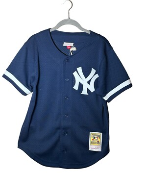 REGGIE JACKSON NEW YORK YANKEES Mitchell & Ness Throwback Mesh Jersey 36 S NWT
