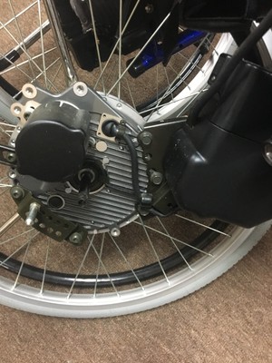 Quickie Xtender Yamaha Power Wheel Complete Setup, Battery And Charger 3X Power