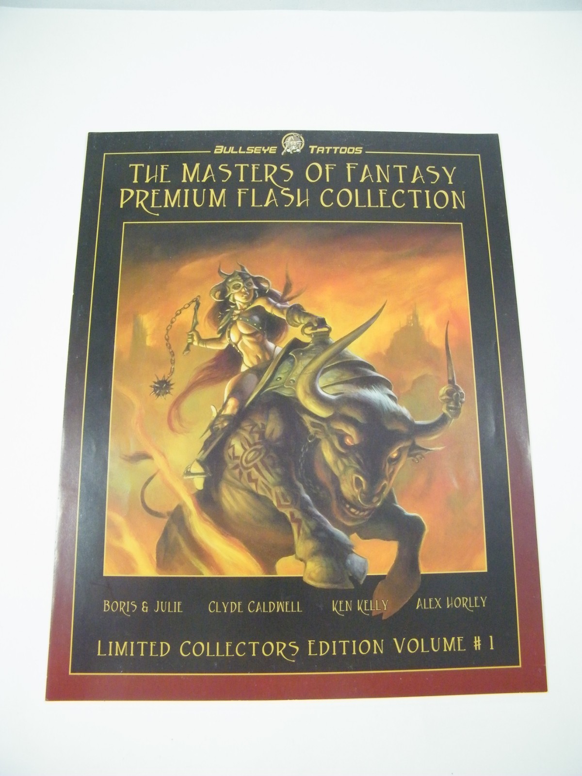 MASTERS FANTASY PREMIUM FLASH COLLECTION ~ PLUS LINE DRAWINGS ~ BULLSEYE TATTOOS