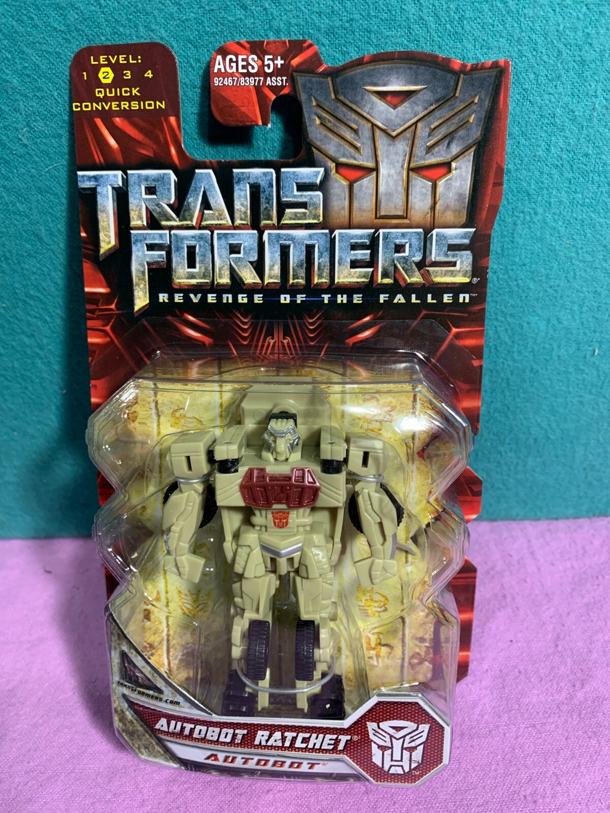 Transformers Revenge of the Fallen AUTOBOT RACHET Level 2