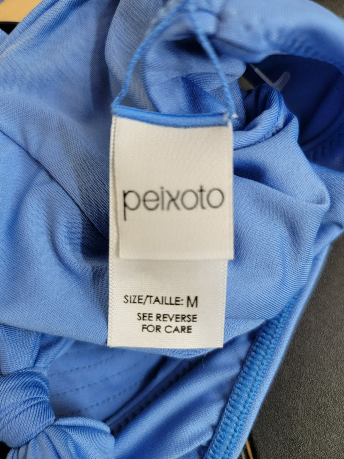 Peixoto Amara Bikini Top & Juliet Bikini Bottom Set Women's M Laz Blue Side Tie - Picture 9 of 23