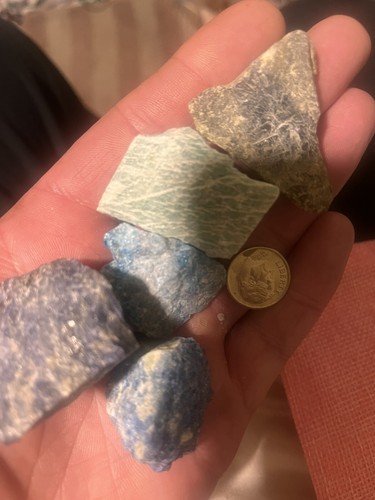 Raw Rough Ruby Zoisite Stone Chunk Healing Energy Crystal