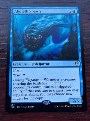 1x ABOLETH SPAWN - Commander - MTG - Magic the Gathering