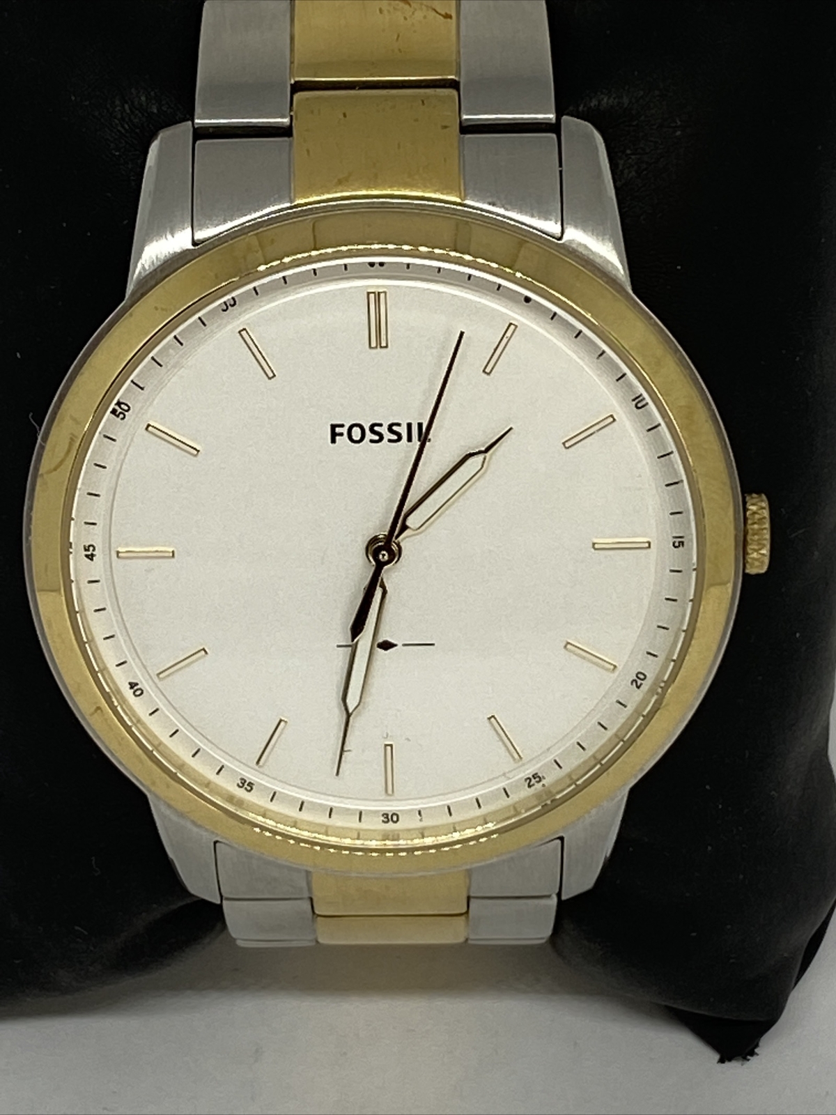 ランキング第1位 Minimalist Fossil 3H Analog Steel Stainless Men's FS5441 衛生日用品