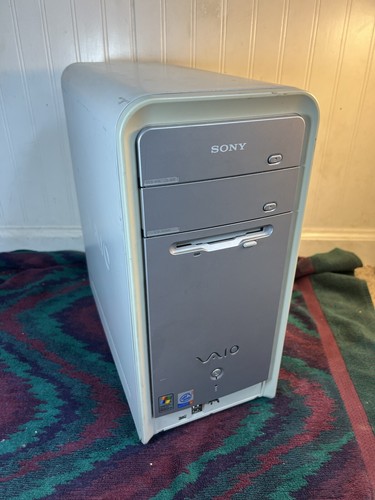 【ジャンク】SONY VAIO デスクトップPC PCV-L300 Rare Sony VAIO PCV W20 Desktop Laptop 50/60Hz Windows XP