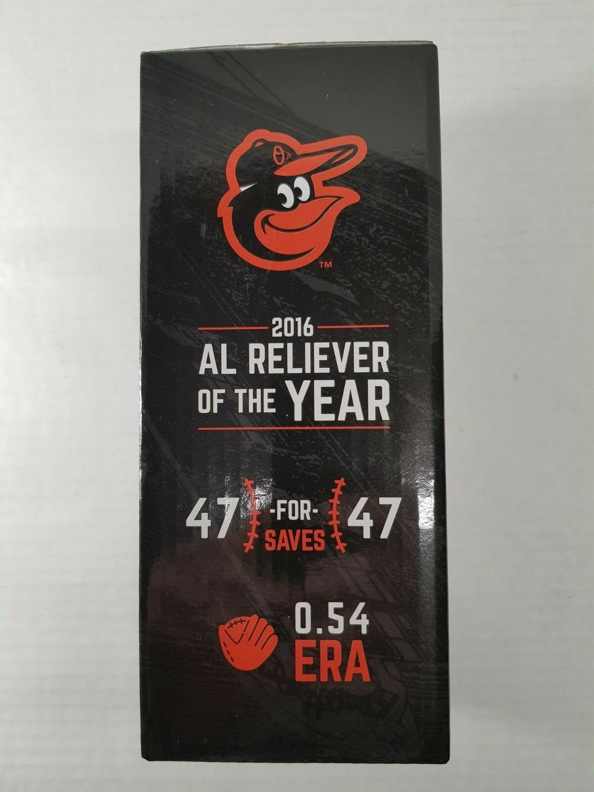 Zach Britton Baseball Bobblehead Baltimore Orioles 2016 AL Reliever the of Year
