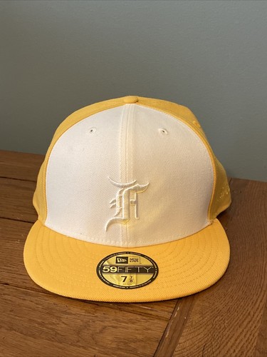 Fear of God Essentials Hat New Era 59FIFTY Cap Yellow Fear of God Essentials Hat New Era 59FIFTY Cap Yellow