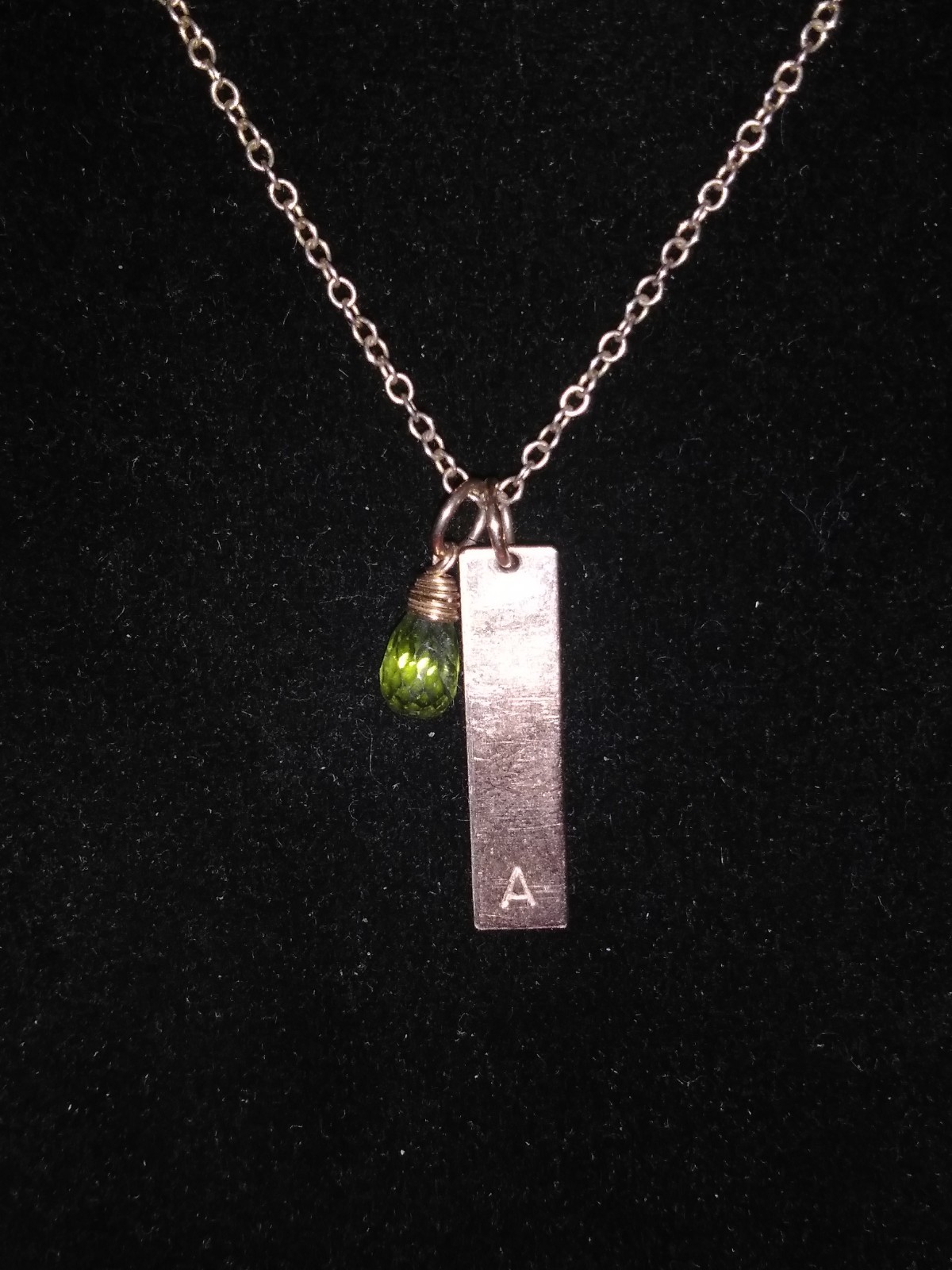 Gold Over Sterling Silver Initial 